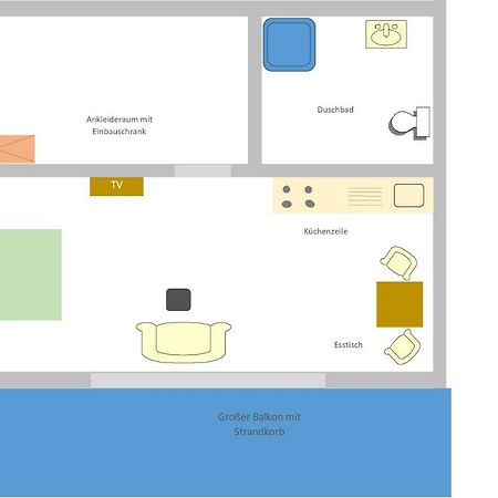 Appartements Fischerhus 格洛威 外观 照片