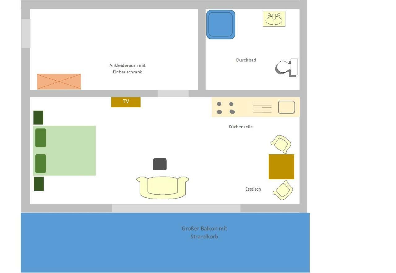Appartements Fischerhus 格洛威 外观 照片